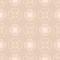 Fliwer pattern in pink-beige coors